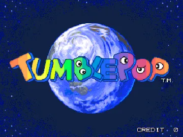 Tumble Pop (Japan) screen shot title